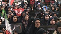 حضور ۶ هزار نفر از کادر آموزش و پرورش فارس در مراسم یادبود رهبر شهید در حرم شاهچراغ