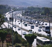 سنگینی تردد در محور هراز و آزادراه قزوین-کرج