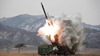 کره شمالی ۱۰ موشک بالستیک آزمایش کرد