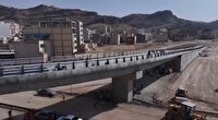 پل شهدای اقتدار خرم‌آباد آماده بهره‌برداری است